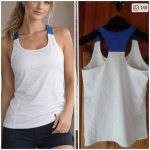 POLO RALPH LAUREN SPORTS TANK TOP 💙🤍